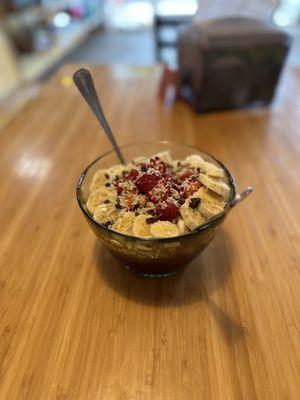 Dessert Sunrise açaí bowl