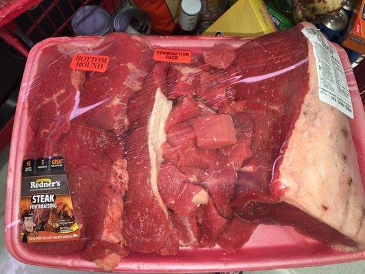 $20 beef combo meat pack