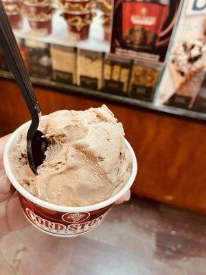 Chocolate Ice Cream w/ Reese peanut butter cup mixed in