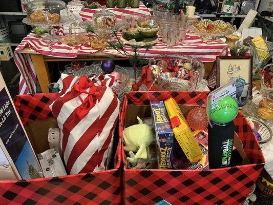 Gifts for the adopted families