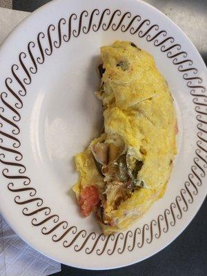 Veggie omelette