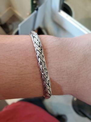 925 sterling silver bracelet made by local artist Aram(?)