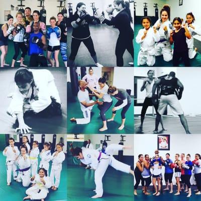 Women's self defense Jiu Jitsu classes in northridge.