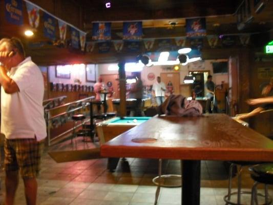 Wild Wooly's Saloon: 4 pool tables of fun