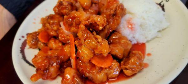 Sweet and sour chicken