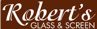 Robert's Glass & Screen Service logo