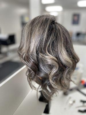 Platinum Balayage