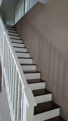 Finish staircase restoration