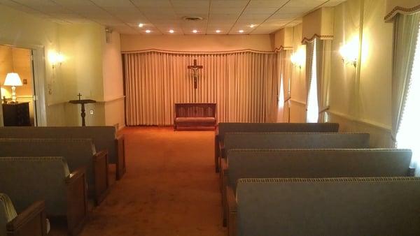 A view of our chapel