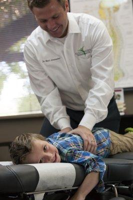 kids need chiropractic too!