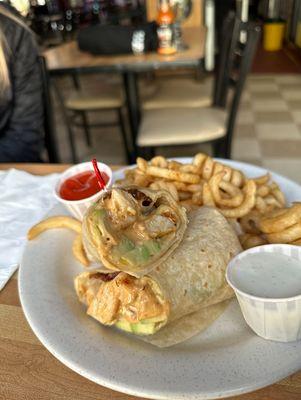 Chicken 'D' Light in a wrap.