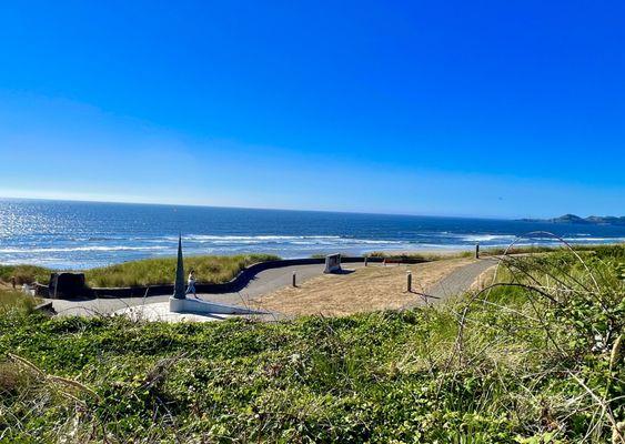 A lovely ocean front park near Nye Beach dedicated to the Vietnam Vets!