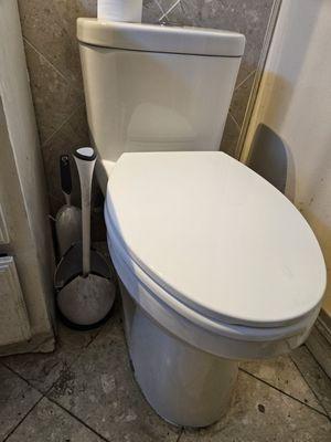 Toilet installed