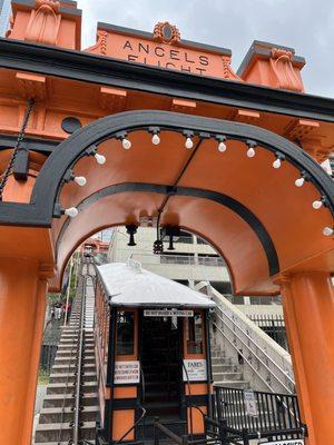 First time at Angels flight!!