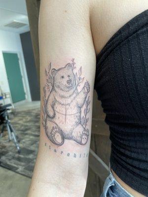 Bear by Josh (text is not)