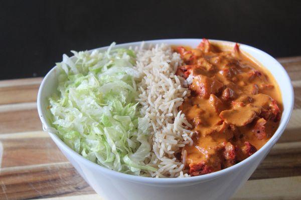 Chicken Tikka Over Rice