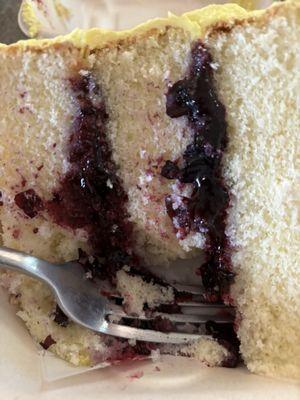 Lemon BlueBerry Cake