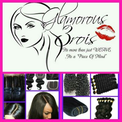 Top of the line hair extensions and closures, every woman deserves it

www.glamoroustroishair.com
Bundles staring at $185