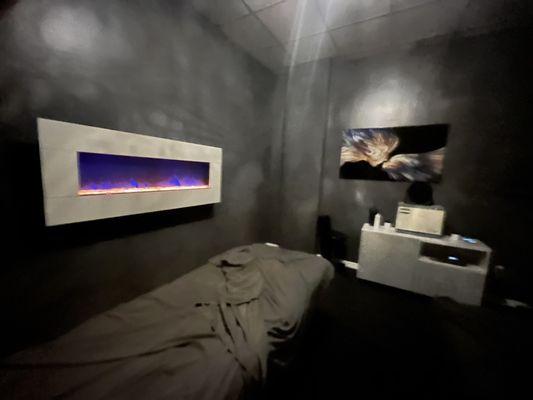 Couples massage room