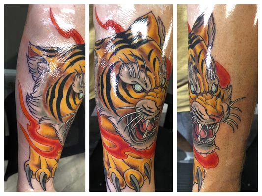 Tattoo work done at Paradigim