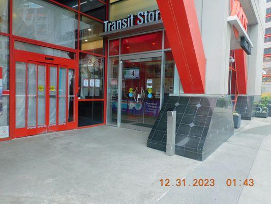 For the Transit store was at 1st and Broadway and is now at 12th and Imperial you can get to the many trollies and the buses.