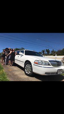 The limo!