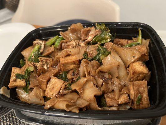 Pad see ew crispy tofu (to go)