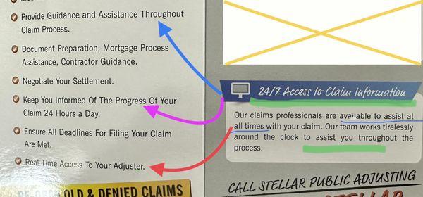 Stellar Public Adjusting Pop Advertisingdocumentation -false advertising!
