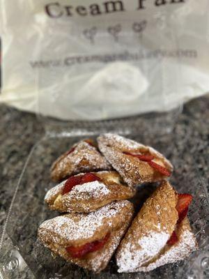 Strawberry Croissants