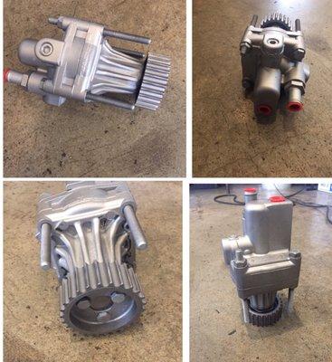 Rebuilt this Porsche 911 turbo Power Steering Pump. Great quality work