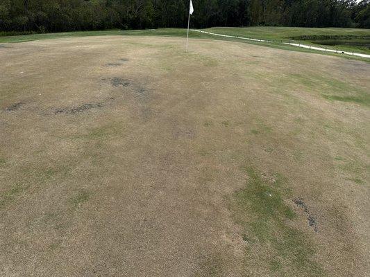 Problems with several greens