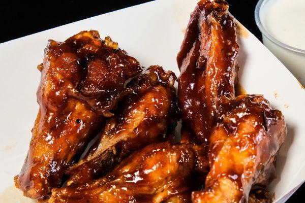 BBQ chicken wings