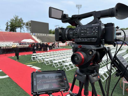 Livestreaming Stony Brook University graduation ceremony