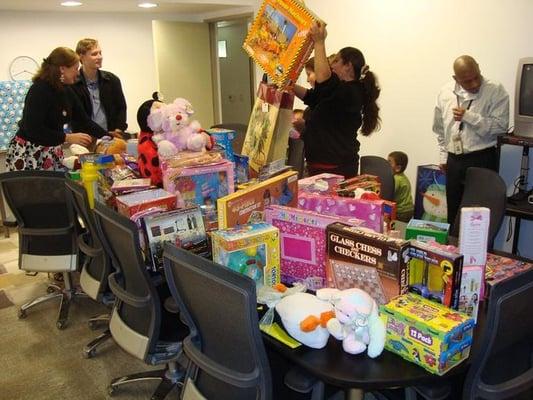 Holiday Toy Drive with the Harbor Regional Center