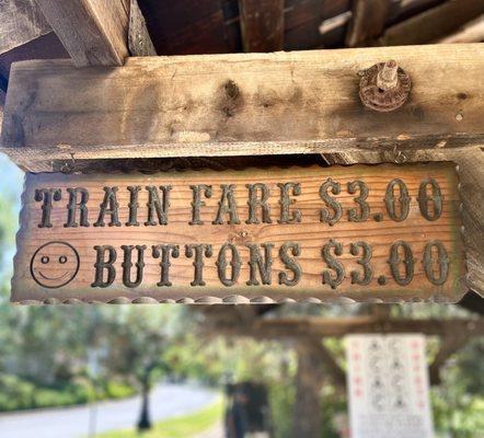 Love this vintage sign, a bargain to ride!