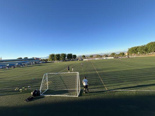 1 of their 3 soccer fields on site