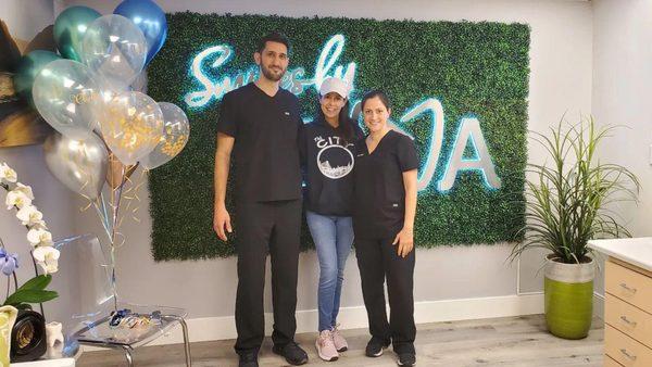 Dr Dino and Dr Angie at their Dental Studio - DNA Dental Studio Glendale, CA