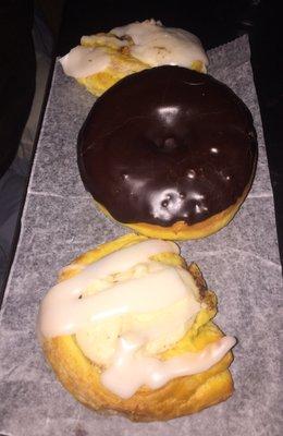 Cheese Danishes and a Donut