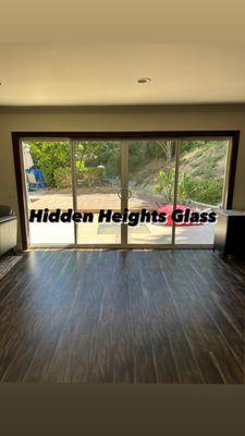 Woodland Hills, new aluminum door