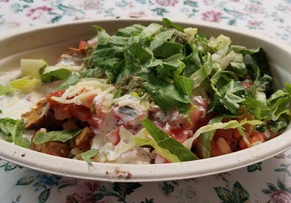 chicken burrito bowl