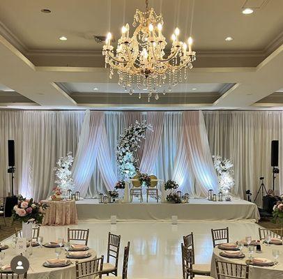 wedding, banquet hall for rent