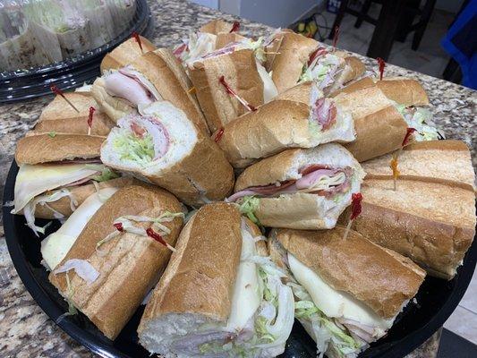 Sandwich platter