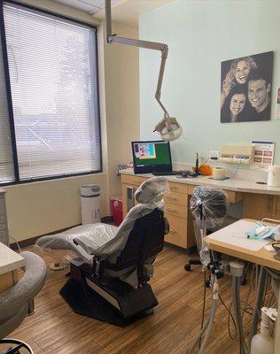 Modern exam room.