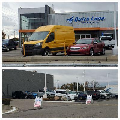 This Ford Quick Lane Service for customers vehicles has moved next door to Main Service Building!   10/30/2023