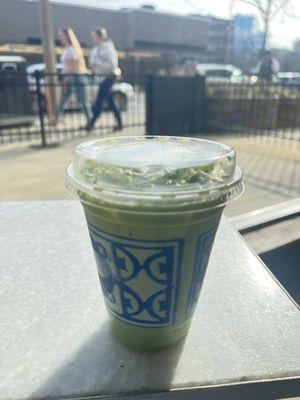 Iced Matcha Latte (16oz)