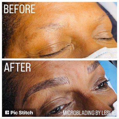 Micro blading by Leslie