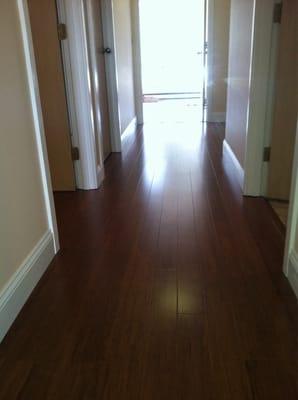 Bamboo flooring