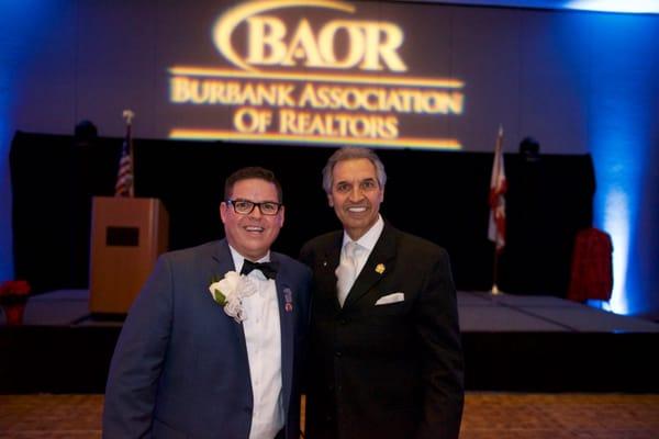 2016 California Association of Realtors President Ziggy Zicarelli at Caleb's 2016 Burbank Association of Realtors President Installation