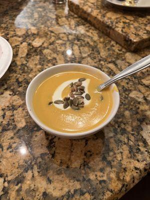 Butternut squash soup