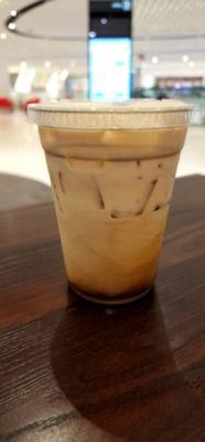 Iced Caffe Latte with Vanilla